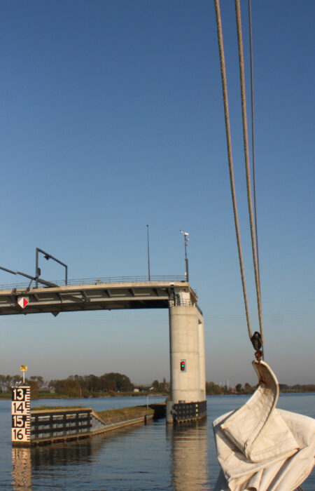 De eilandbrug. Onze alternatieve startlocatie